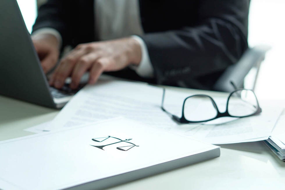 Legal team at Gallo Criminal Defense Las Vegas reviewing evidence for a wobbler offense case in Las Vegas, NV