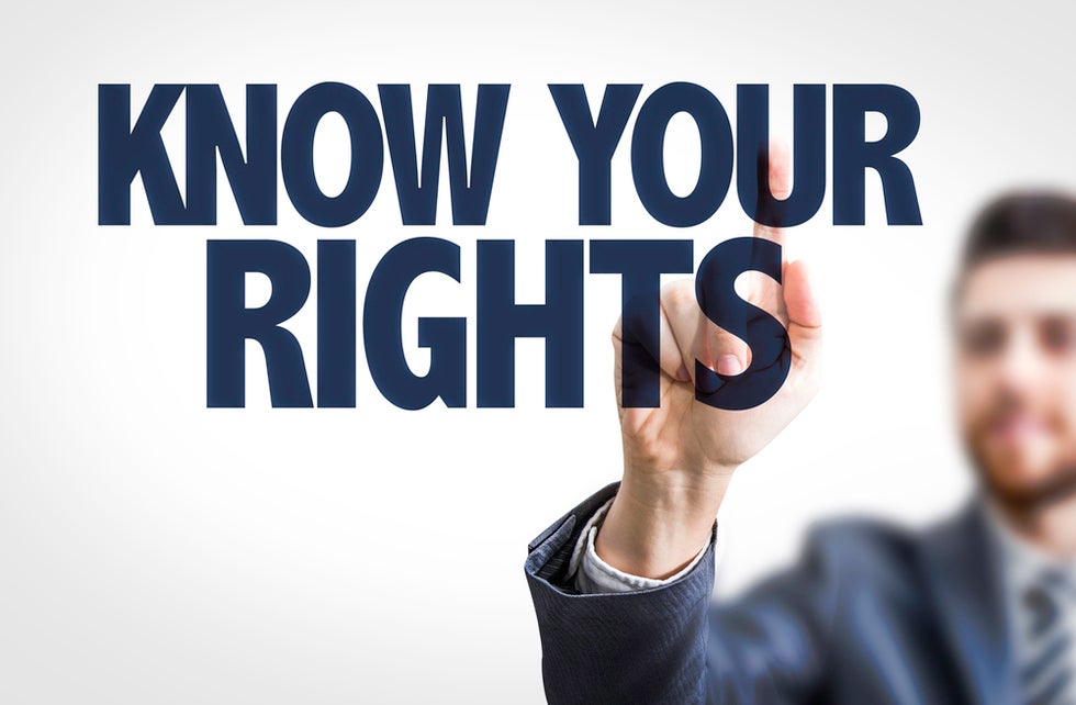 Employee legal rights applied to reporting pay laws