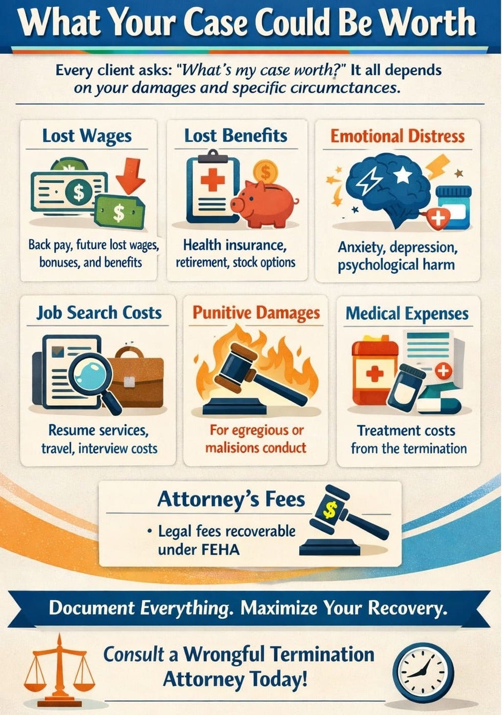 What Your Wrongful Termination Case Could Be Worth