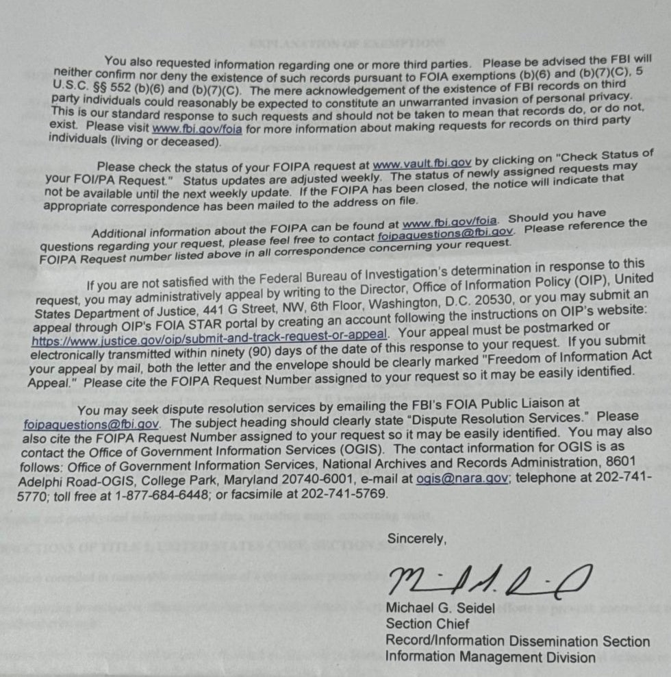 public records request