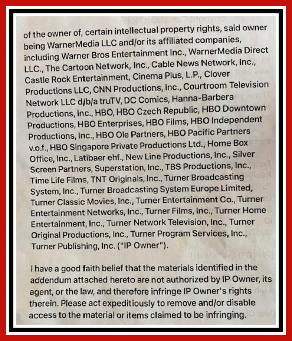 Dmca lawyer California