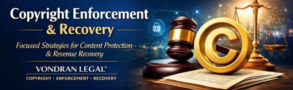 Copyright symbol for recovery cases