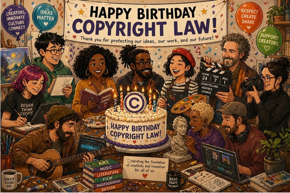 Copyright law party