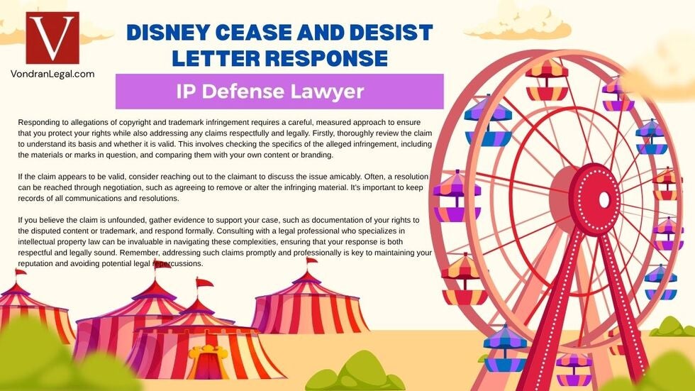 Disney IP defense attorney