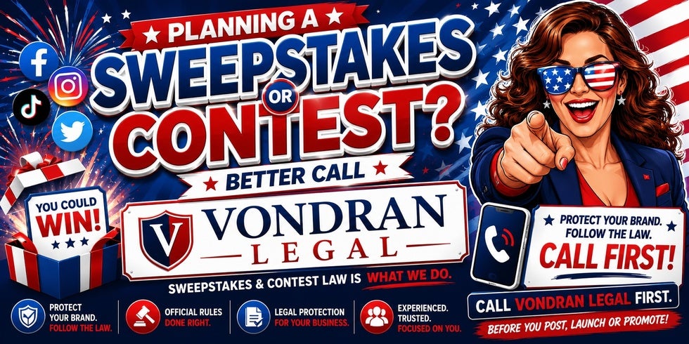 picture of woman at Vondran Legal doing online promotion
