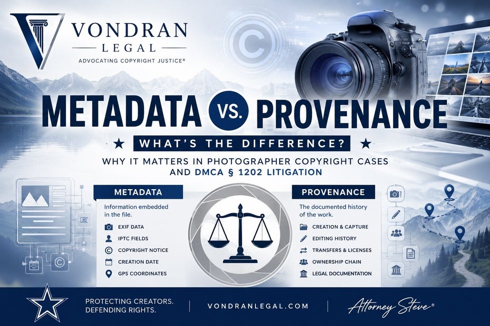 Provenance vs chain of title
