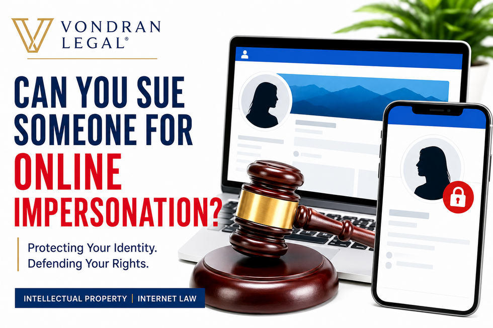 can you sue someone for online impersonation graphic 
