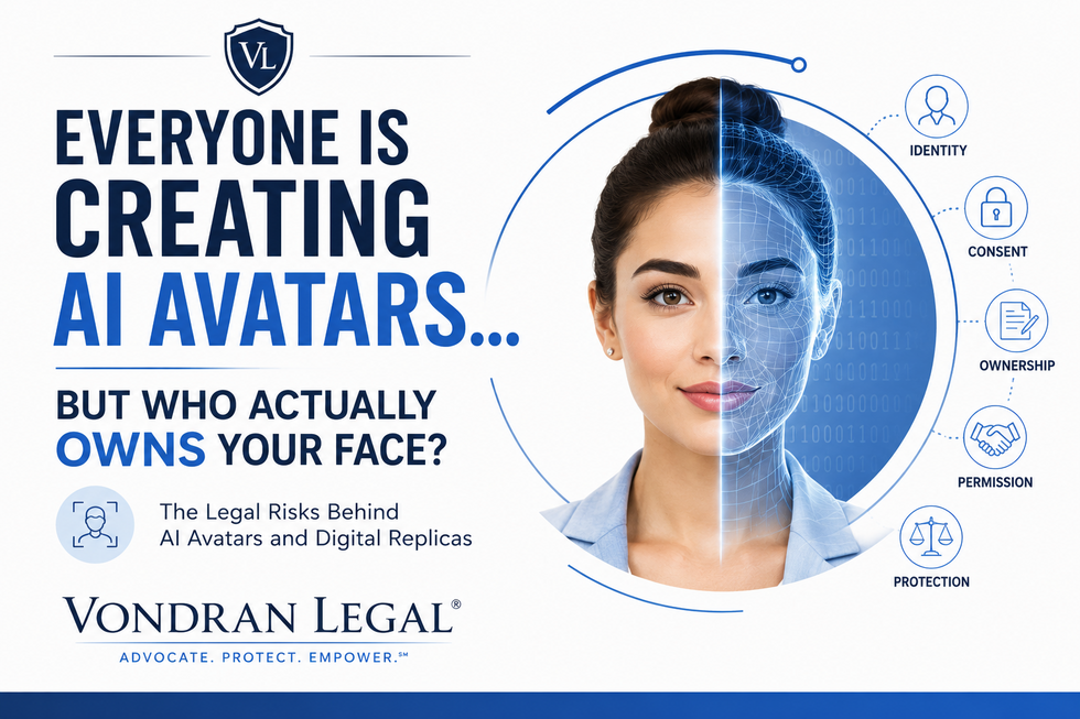AI, Can someone use your face, voice, or likeness commerciallyCan someone use your face, voice, or likeness commercially