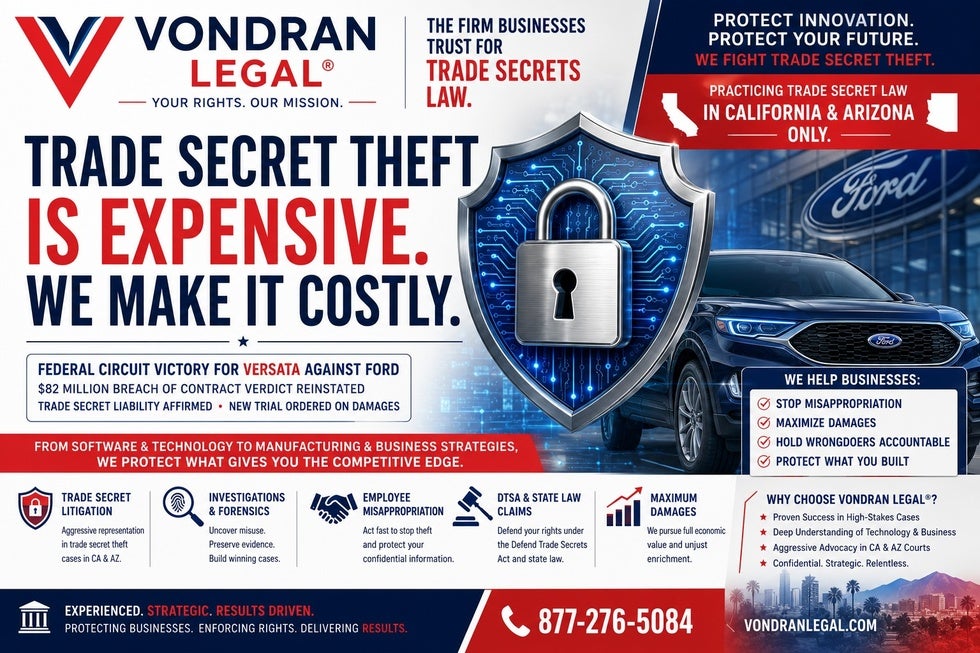 Ford trade secret case