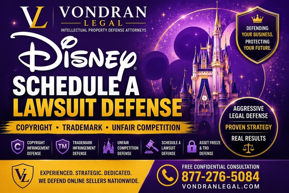 Disney IP defense lawyer
