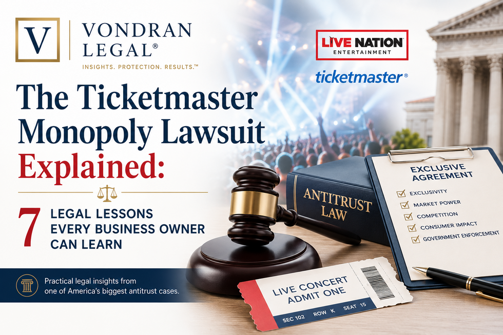 Live Nation Lawsuit explained. Advice for businesses