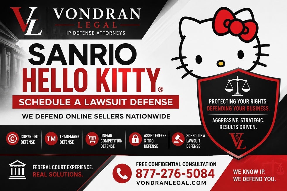 Hello Kitty infringement