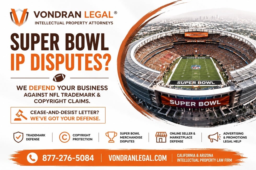 Superbowl trademark infringement defense