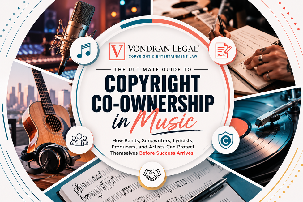 AI Music Copyright Law Firm - How Bands, Songwriters, Lyricists, Producers, and Artists Can Protect Themselves Before Success Arrives