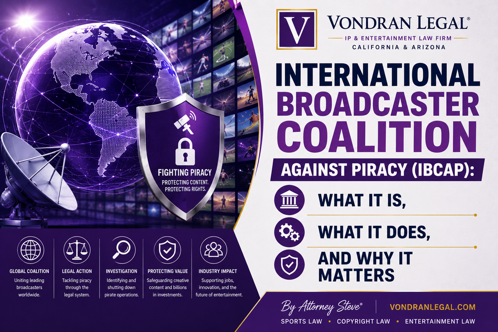 INTERNATIONAL BROADCASTER COALITION AGAINST PIRACY (IBCAP): WHAT IT IS, WHAT IT DOES, AND WHY IT MATTERS