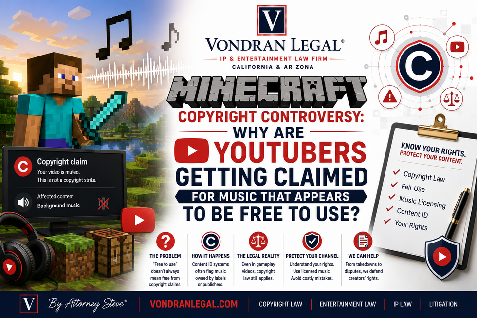 MINECRAFT COPYRIGHT CONTROVERSY: WHY ARE YOUTUBERS GETTING CLAIMED FOR MUSIC THAT APPEARS TO BE FREE TO USE?