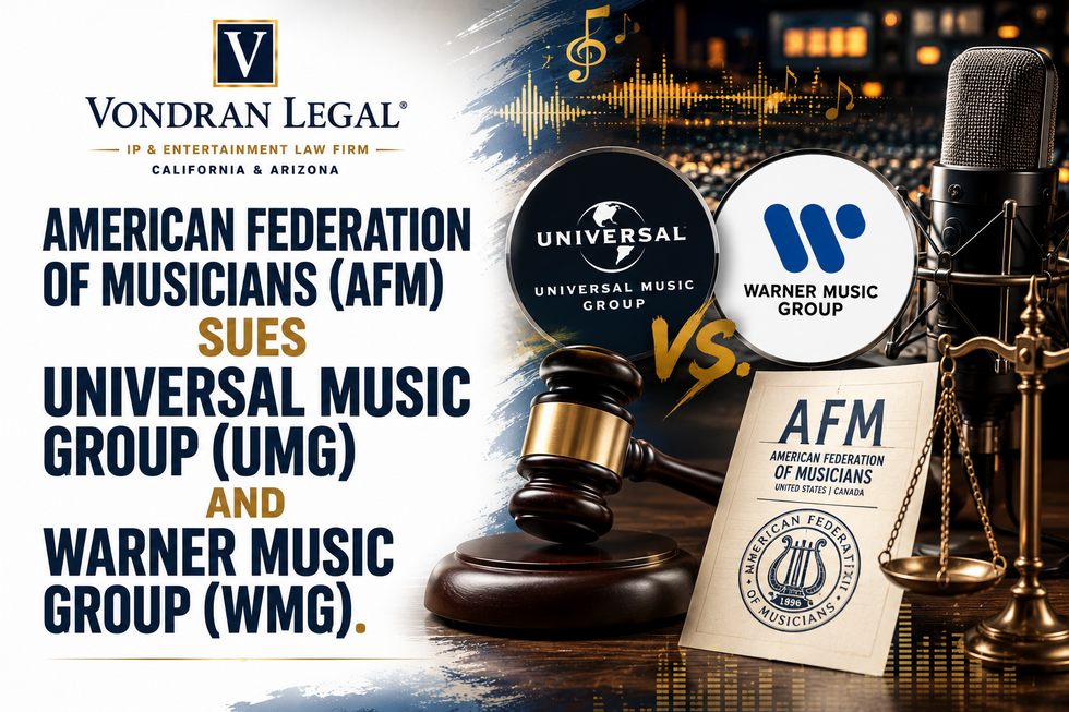 AMERICAN FEDERATION OF MUSICIANS (AFM) SUES UNIVERSAL MUSIC GROUP (UMG) AND WARNER MUSIC GROUP (WMG)