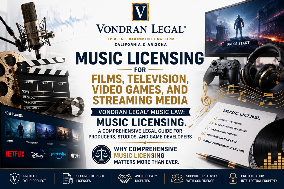 MUSIC LICENSING FOR FILMS, TELEVISION, VIDEO GAMES, AND STREAMING MEDIA