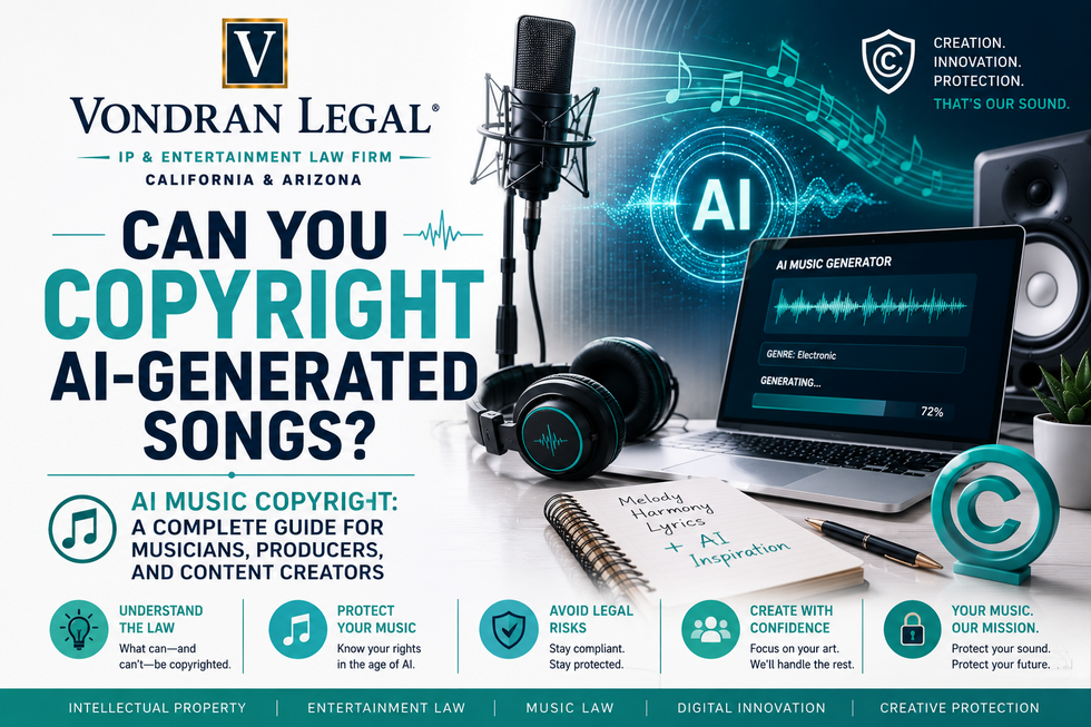 CAN YOU COPYRIGHT AI-GENERATED SONGS?