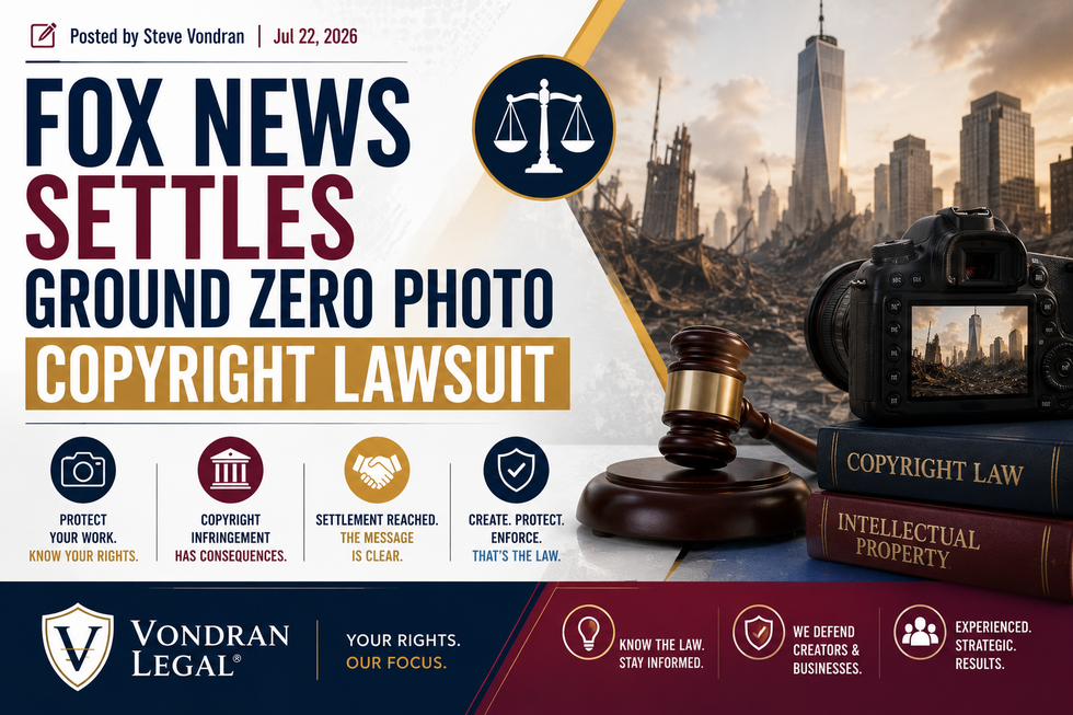 FOX NEWS SETTLES GROUND ZERO PHOTO COPYRIGHT LAWSUIT