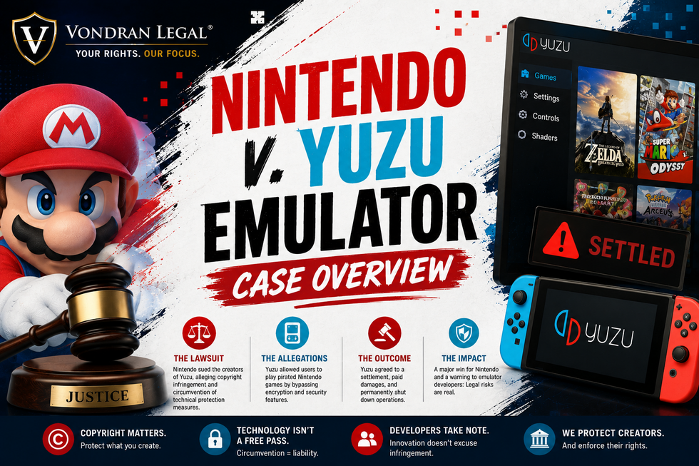 NINTENDO V. YUZU EMULATOR CASE OVERVIEW
