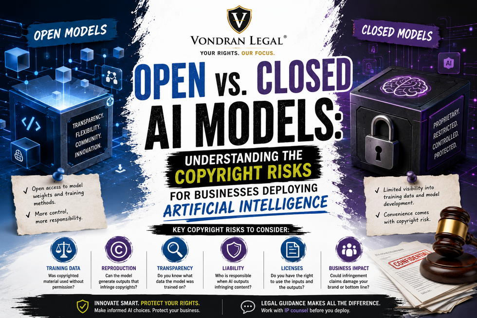 OPEN VS. CLOSED AI MODELS: UNDERSTANDING THE COPYRIGHT RISKS FOR BUSINESSES DEPLOYING ARTIFICIAL INTELLIGENCE
