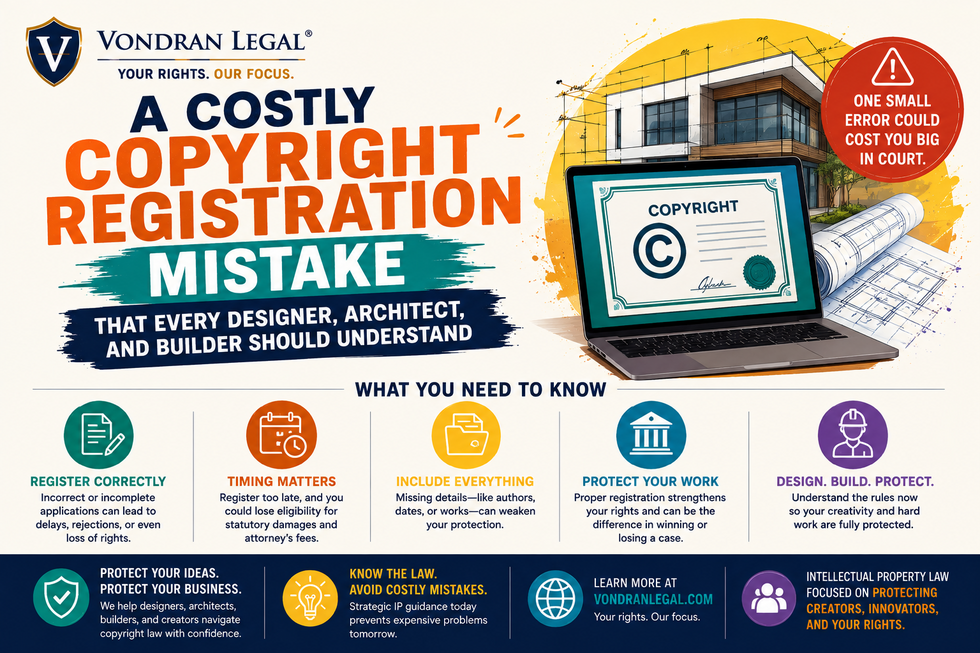 A COSTLY COPYRIGHT REGISTRATION MISTAKE THAT EVERY DESIGNER, ARCHITECT, AND BUILDER SHOULD UNDERSTAND