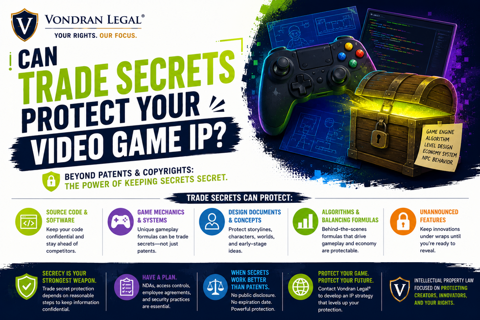 CAN TRADE SECRETS PROTECT YOUR VIDEO GAME IP?