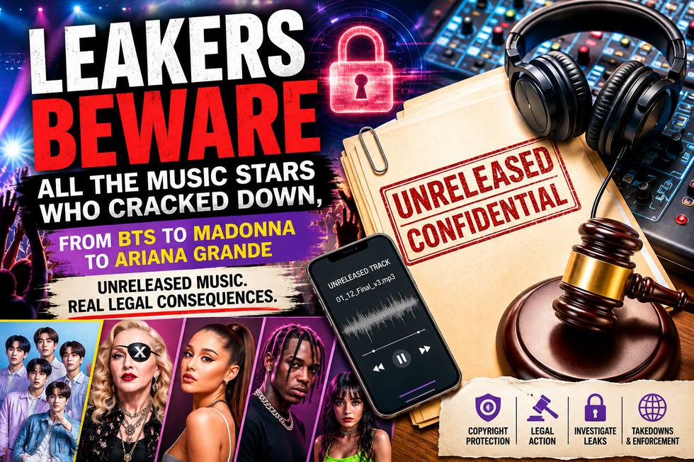 WHEN UNRELEASED MUSIC LEAKS: THE LEGAL WEAPONS ARTISTS USE TO FIGHT BACK