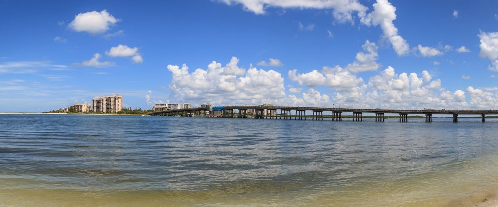 Daytime view of Bonita Beach Causeway Bridge