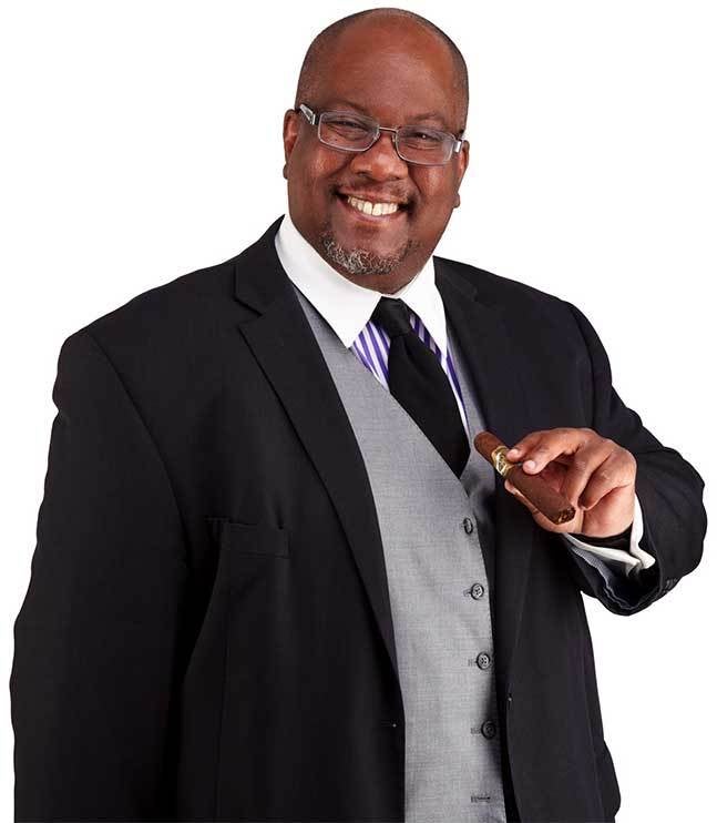 lawyer with cigar