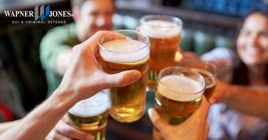 group of friends drinking