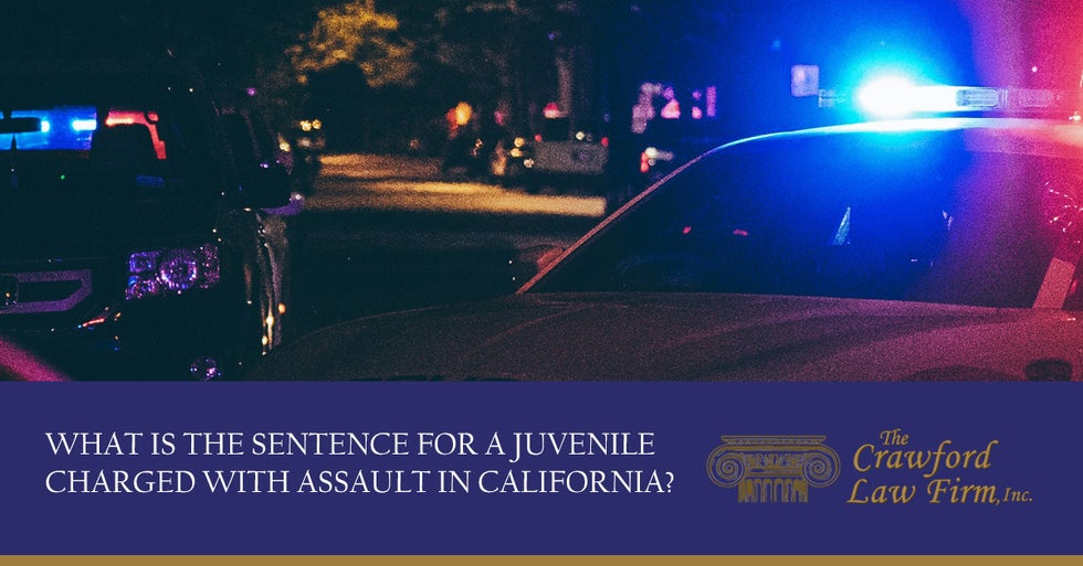 What is the Sentence for a Juvenile Charged with Assault in California?