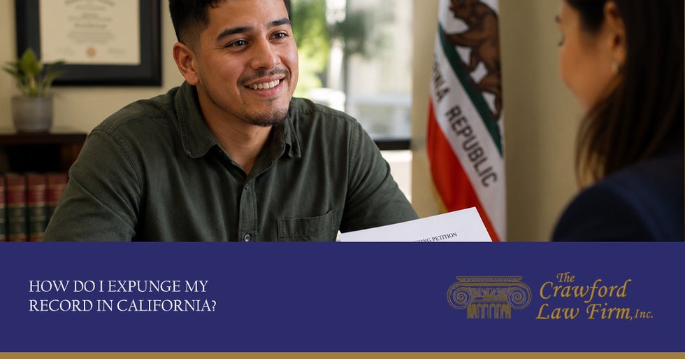 How Do I Expunge My Record in California?