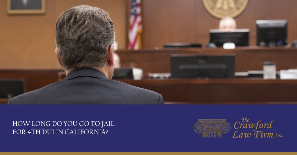 How Long Do You Go to Jail for 4th DUI in California?