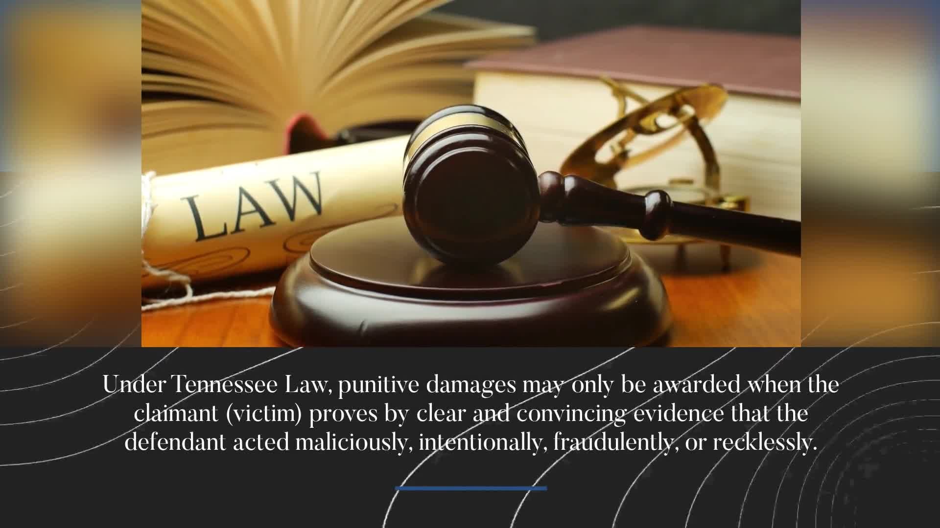 Are Punitive Damages Allowed In Tennessee? | Labrum Law
