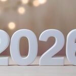 A picture of numerical blocks making 2026