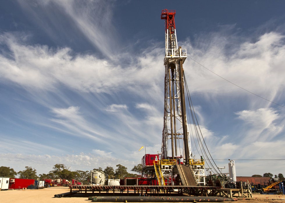 Oil rig site in Fresno County where worker Alfredo Oronia died.