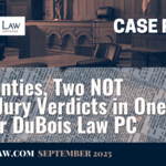 case result for criminal defesne attorney dan DuBois in Erie county and Stueben county