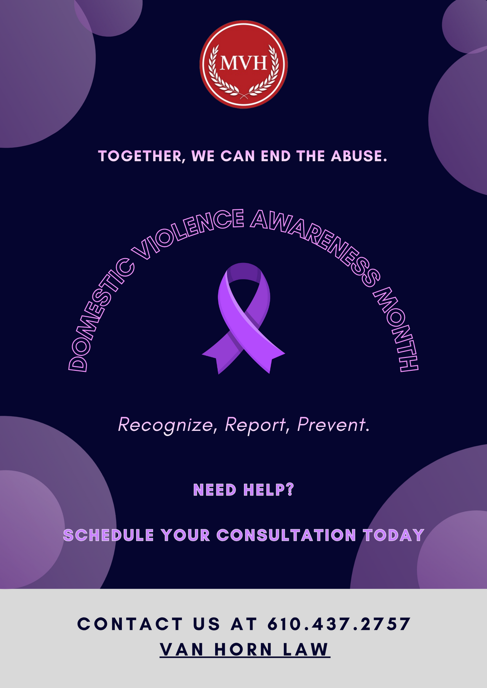 Domestic Violence Awareness Month