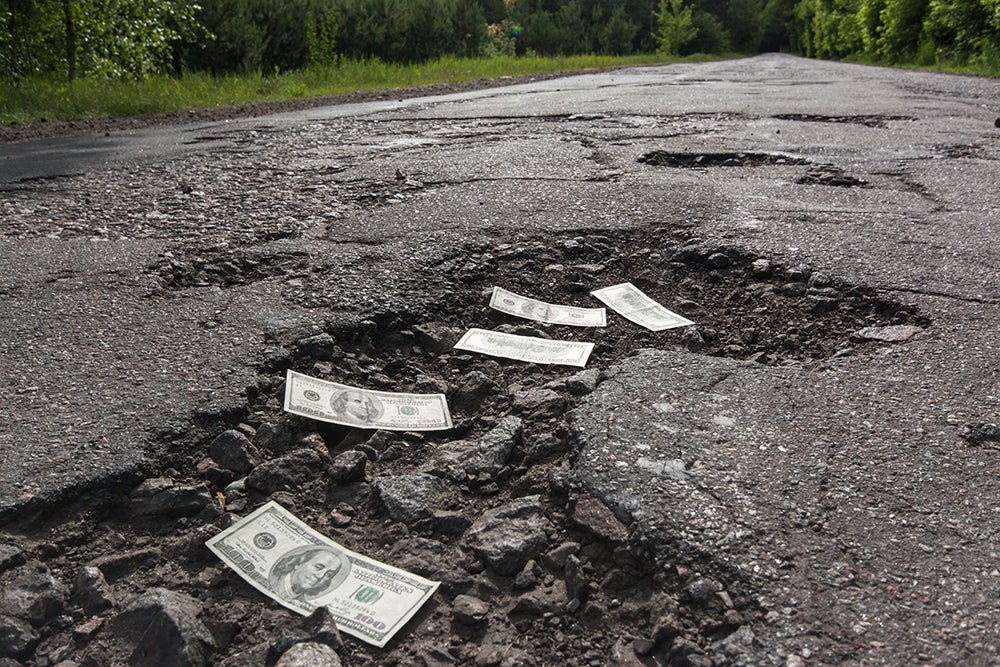 Potholes and their impact on car accident rates
