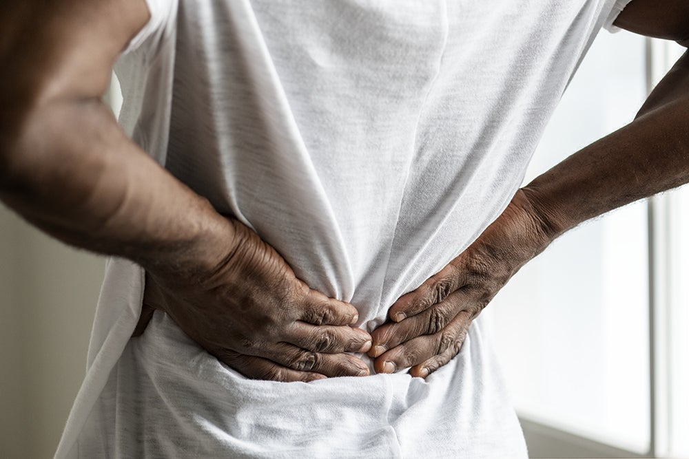 Back injuries after a car accident