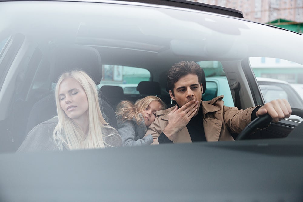 driving while exhausted