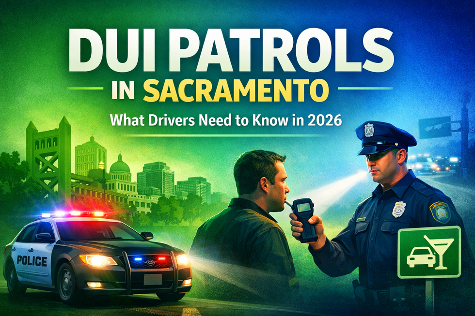 DUI patrols in Sacramento 2026