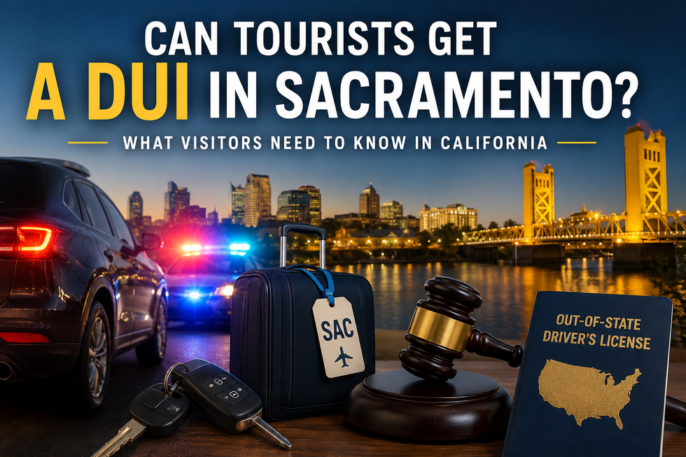 Can tourists get a DUI in Sacramento