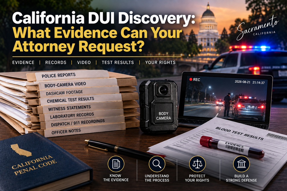 California DUI Evidence Guide