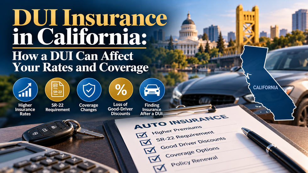 DUI Insurance in California Infographic