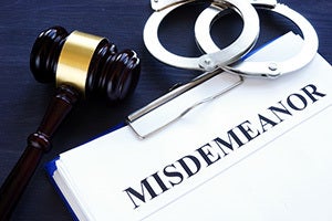 Misdemeanor Convictions in California