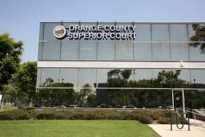 Orange County Superior Court Building, Santa Ana, California.