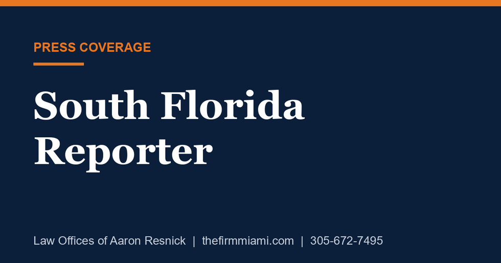South Florida Reporter press card